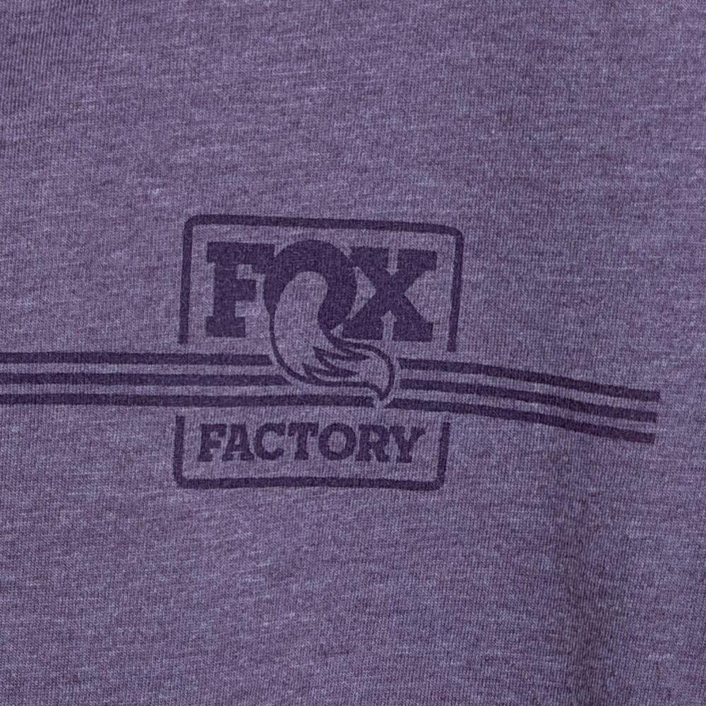 Fox Racing Factory Youth Girls Purple Ringer T-Shirt Size XL Riding Racing Kids - Picture 4 of 7
